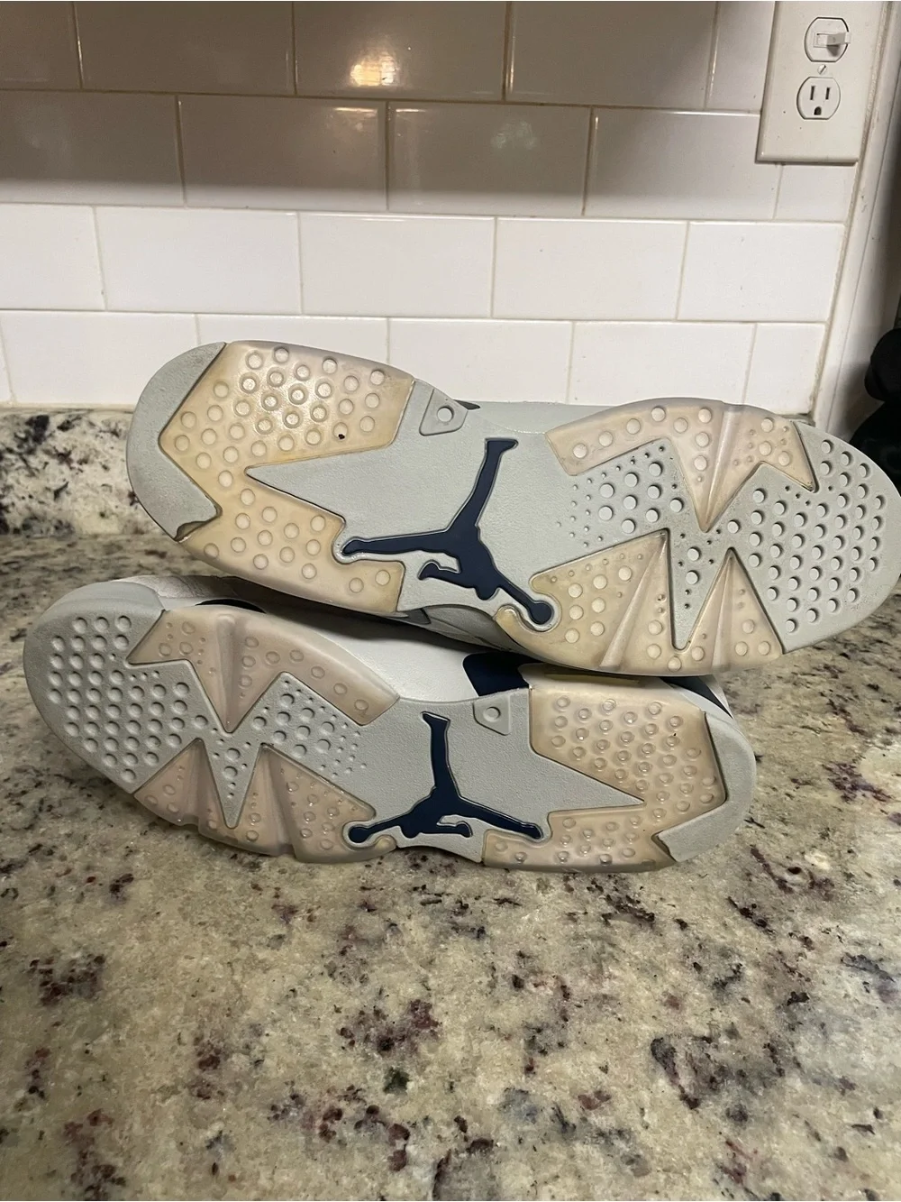 Air Jordan 6 Retro Georgetown sneaker shoes high top suede tongue brand men 13